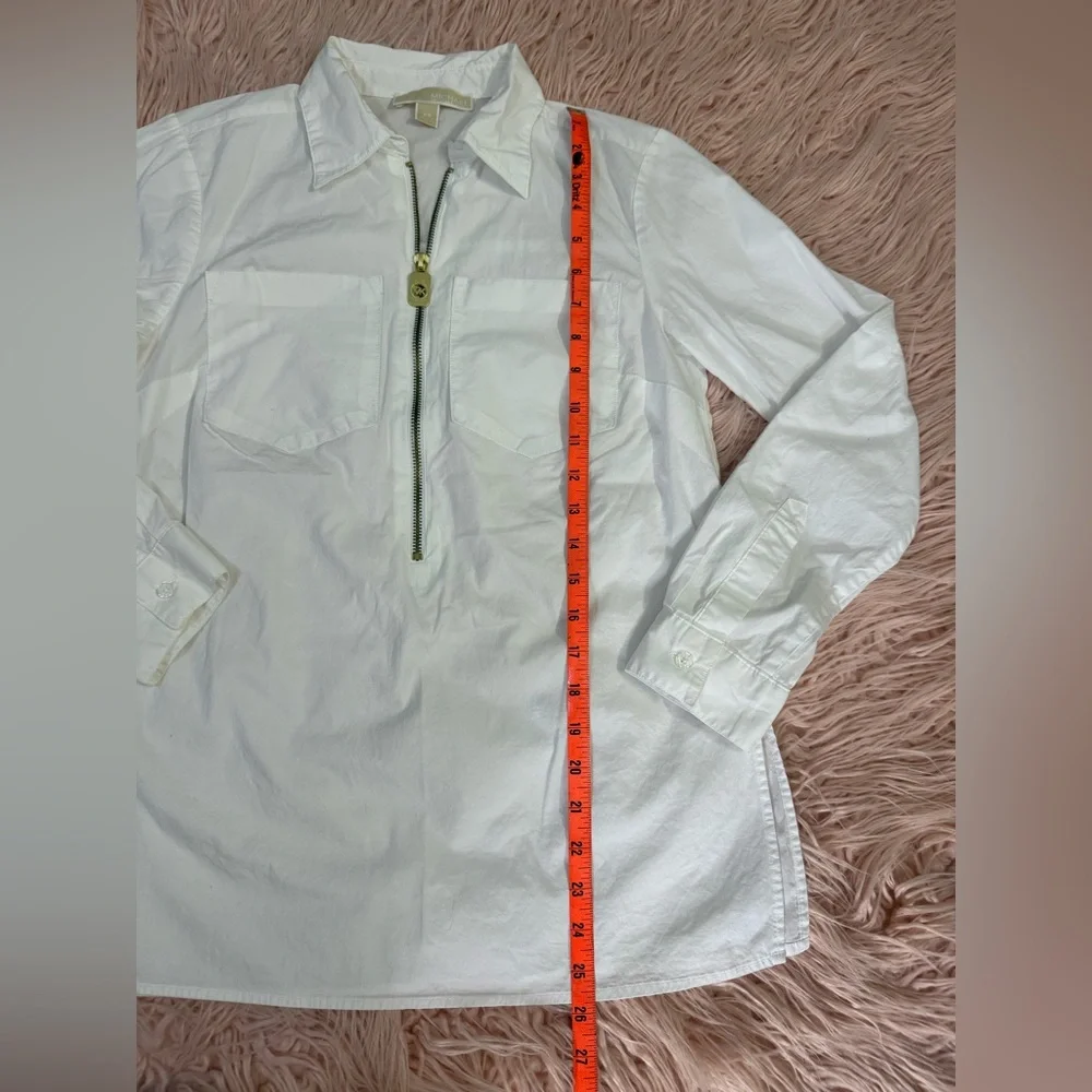 Michael Kors White Long Sleeve/ 3/4 Top
